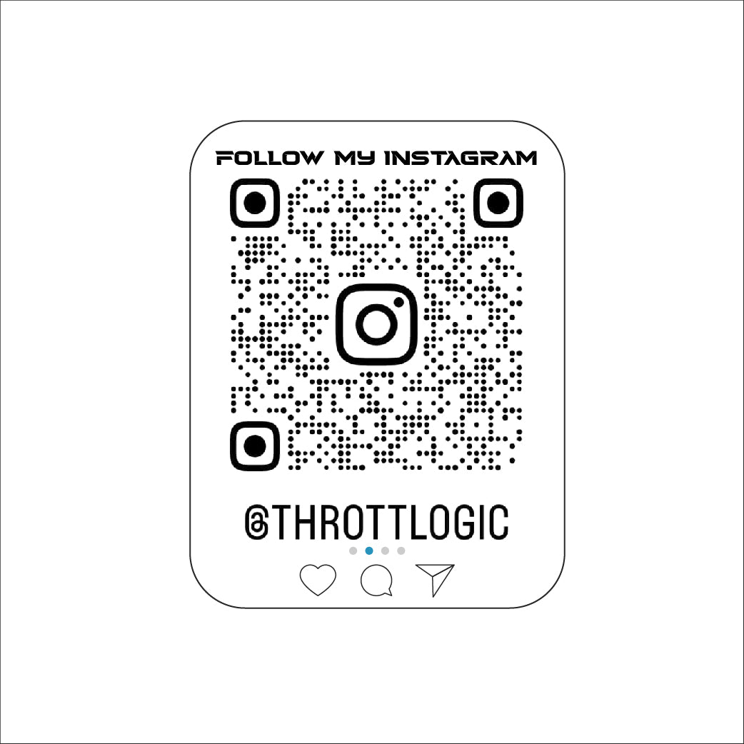QR Insta Sticker (Set of 3)