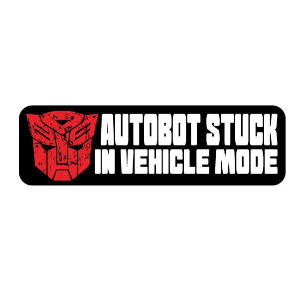 Autobot Car Sticker