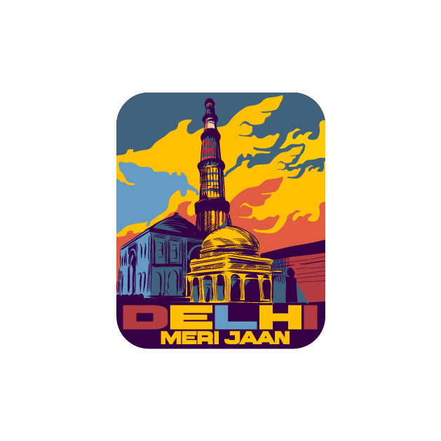 Delhi Sticker