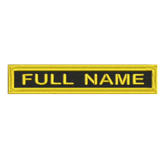 Full Name Patch 5 inch