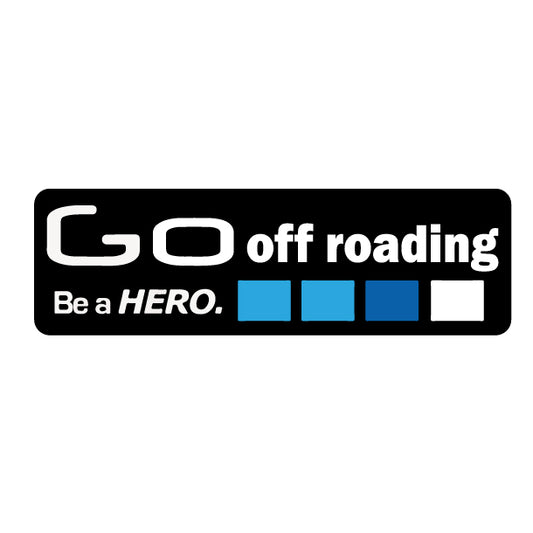 Go Offroading Sticker