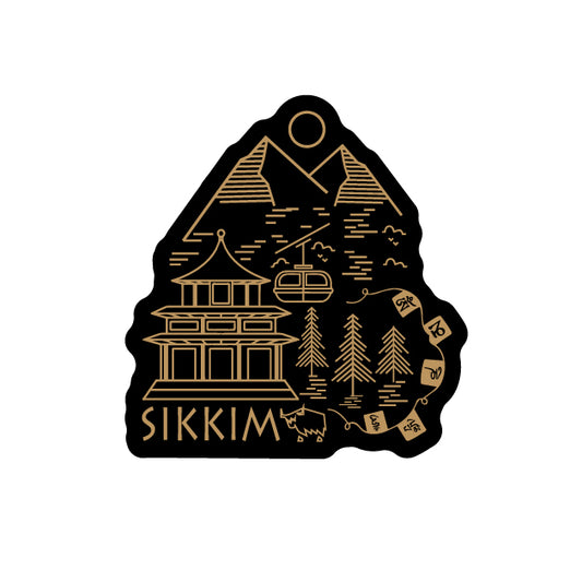 Sikkim Sticker