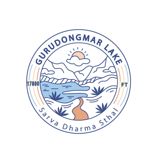 Gurudongmar Sticker