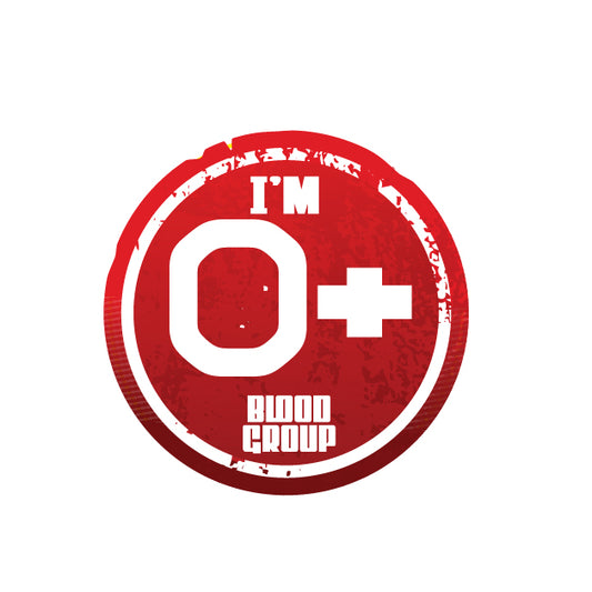 Blood Group Sticker