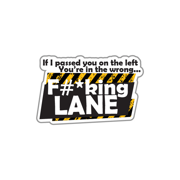 Lane Sticker