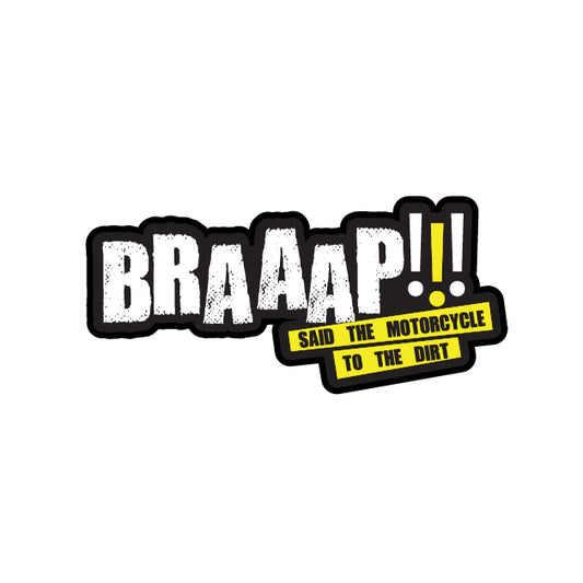 Braap Sticker