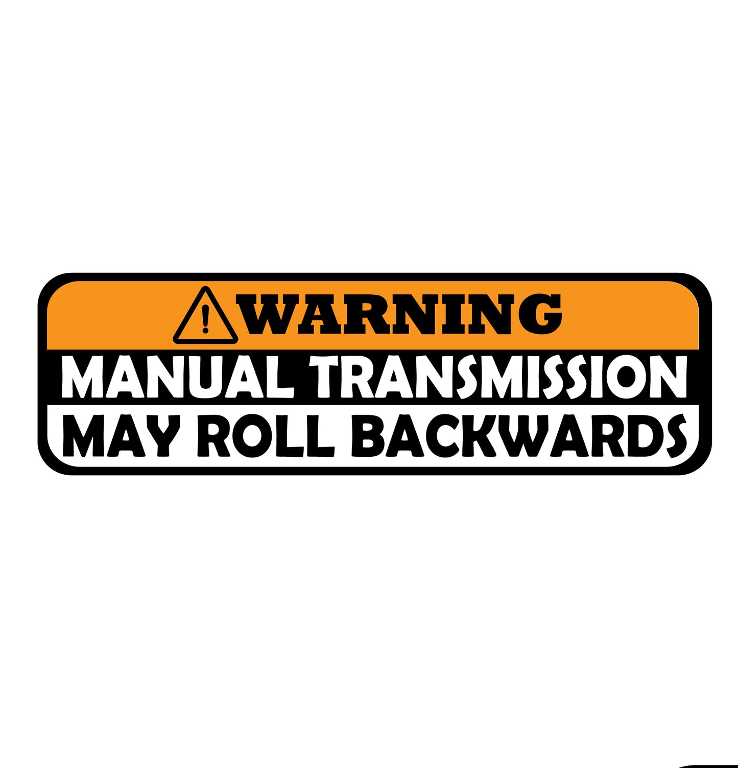 Transmission Sticker