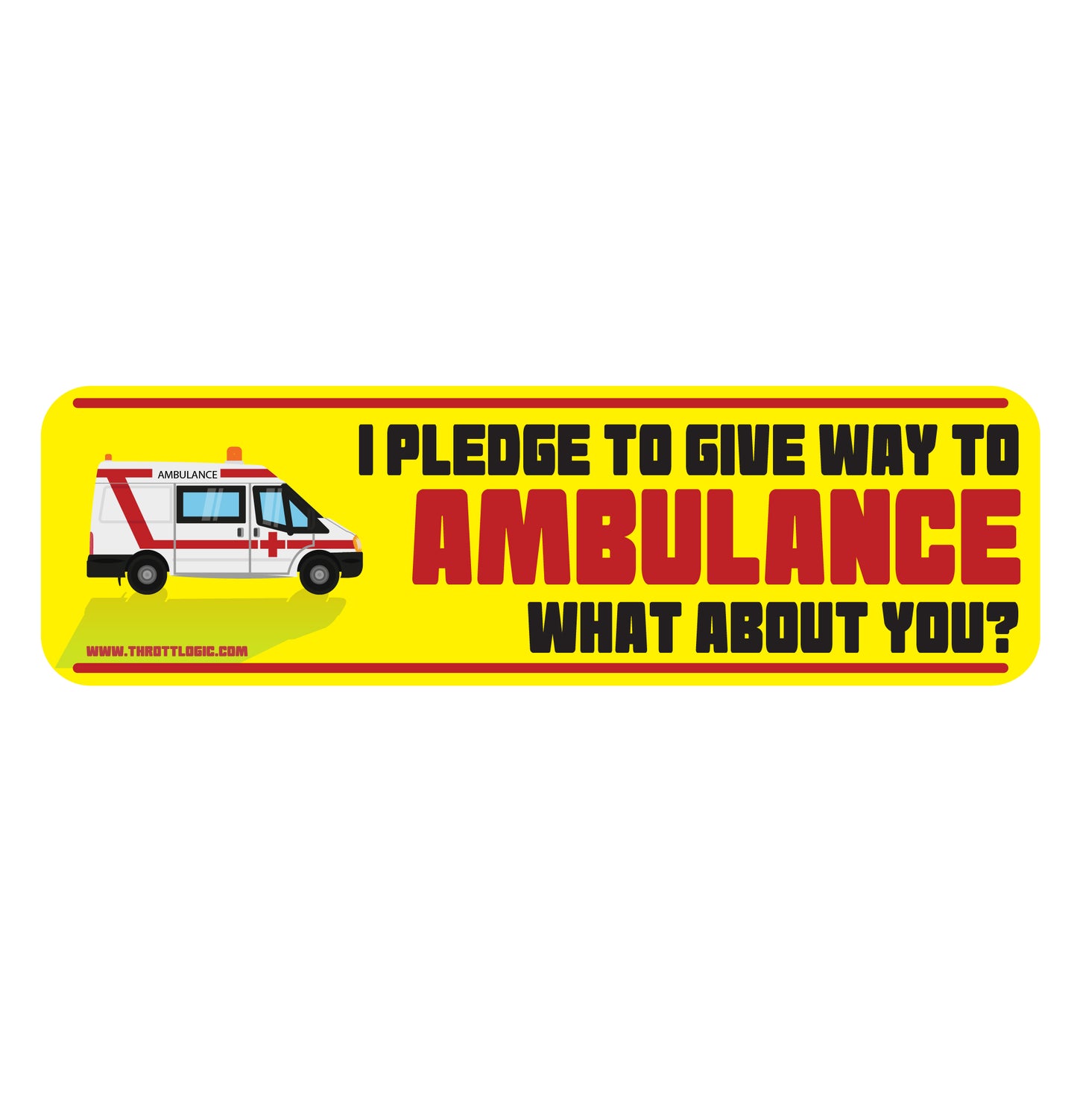 Ambulance Sticker