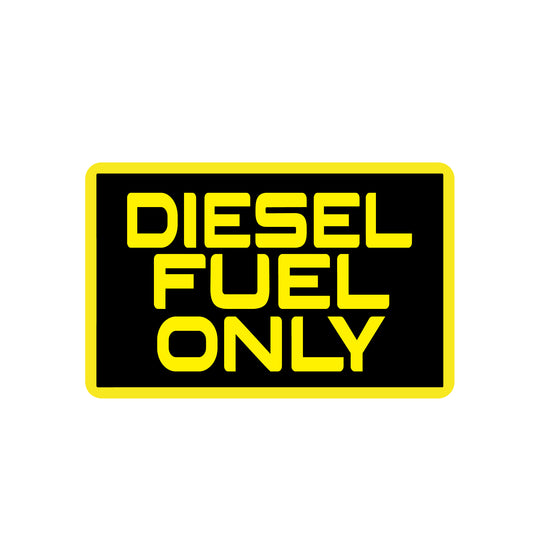 Diesel Fuel Sticker