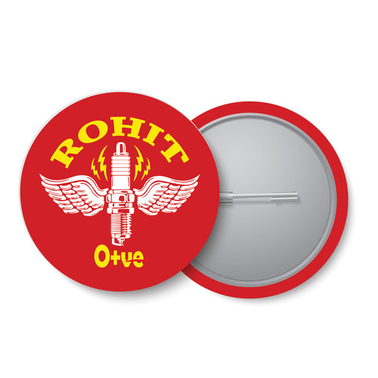 Custom Sparkplug Badge