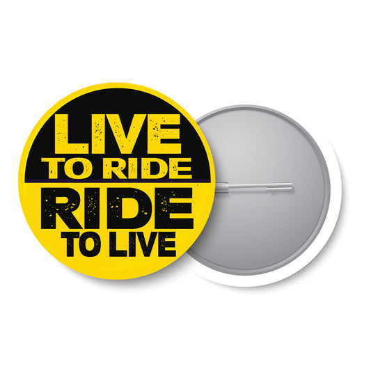 Live to Ride Badge
